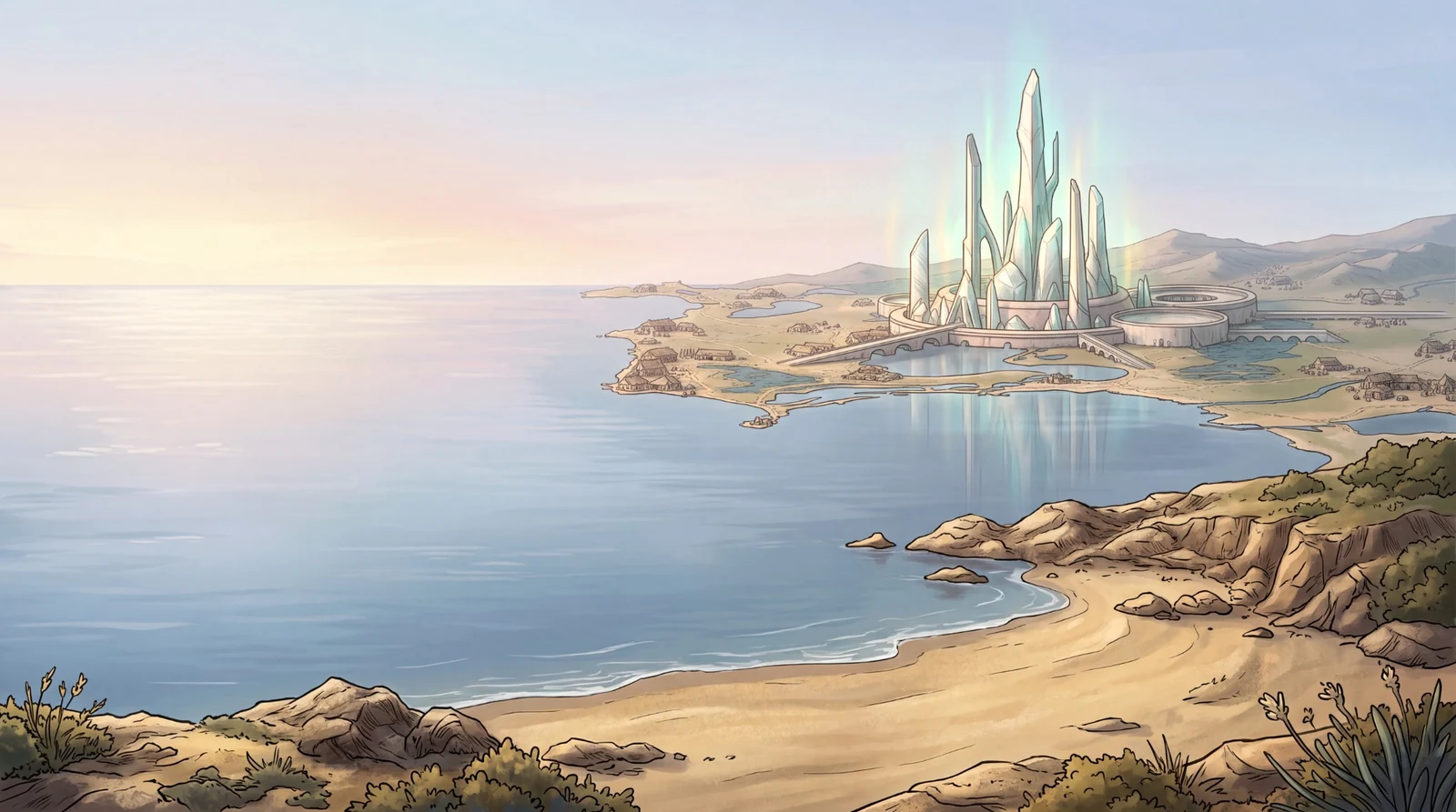 Artwork ufficiale di Atlantide per Divinium: Shardana